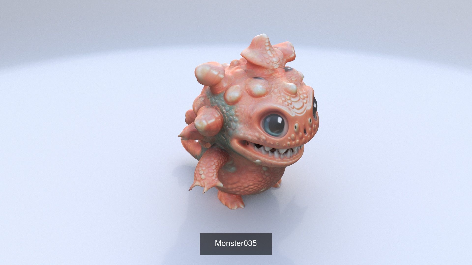 33 3D models of Monsters cartoon in shibi style 3D Model Collection_28