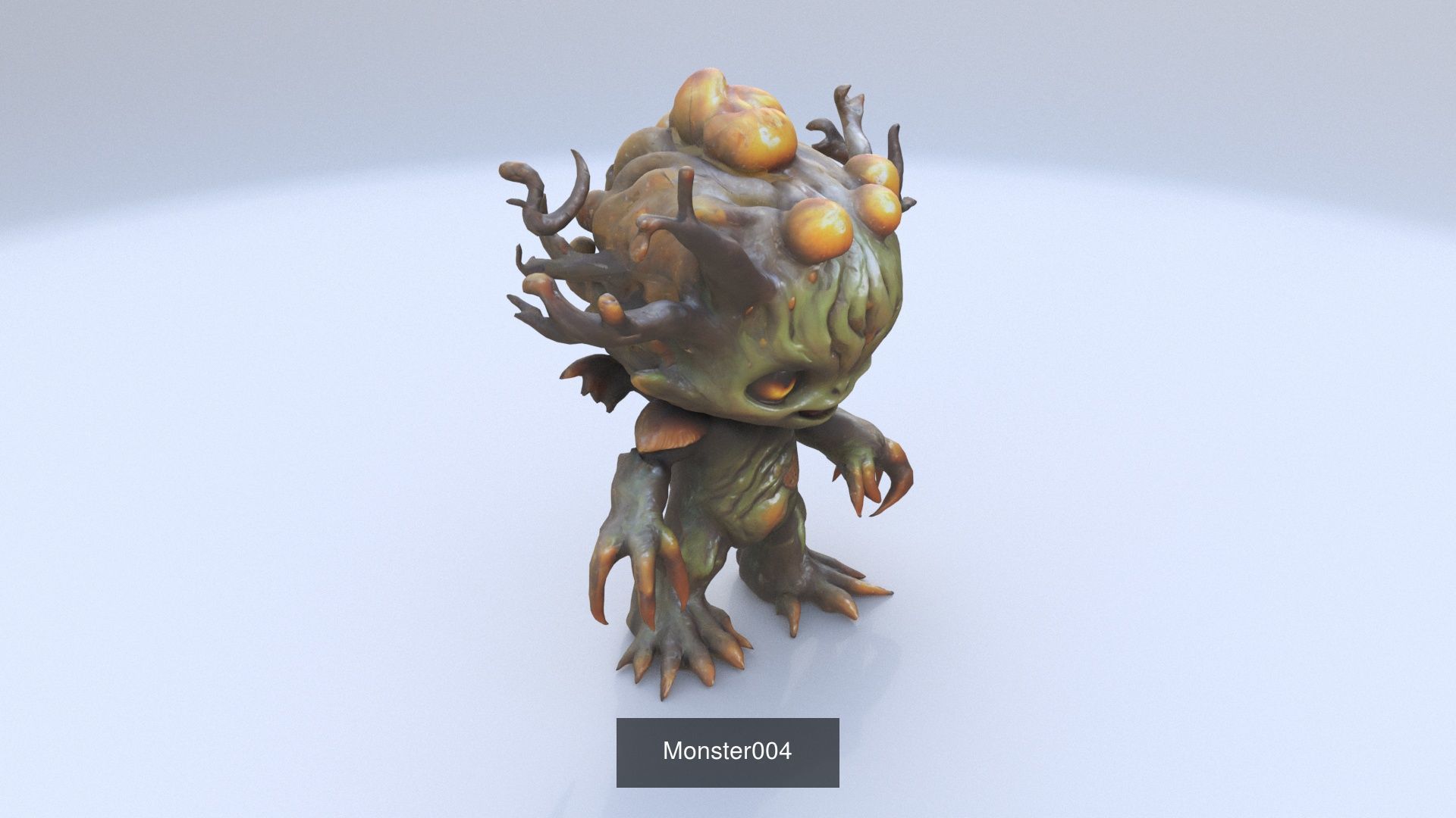 33 3D models of Monsters cartoon in shibi style 3D Model Collection_7