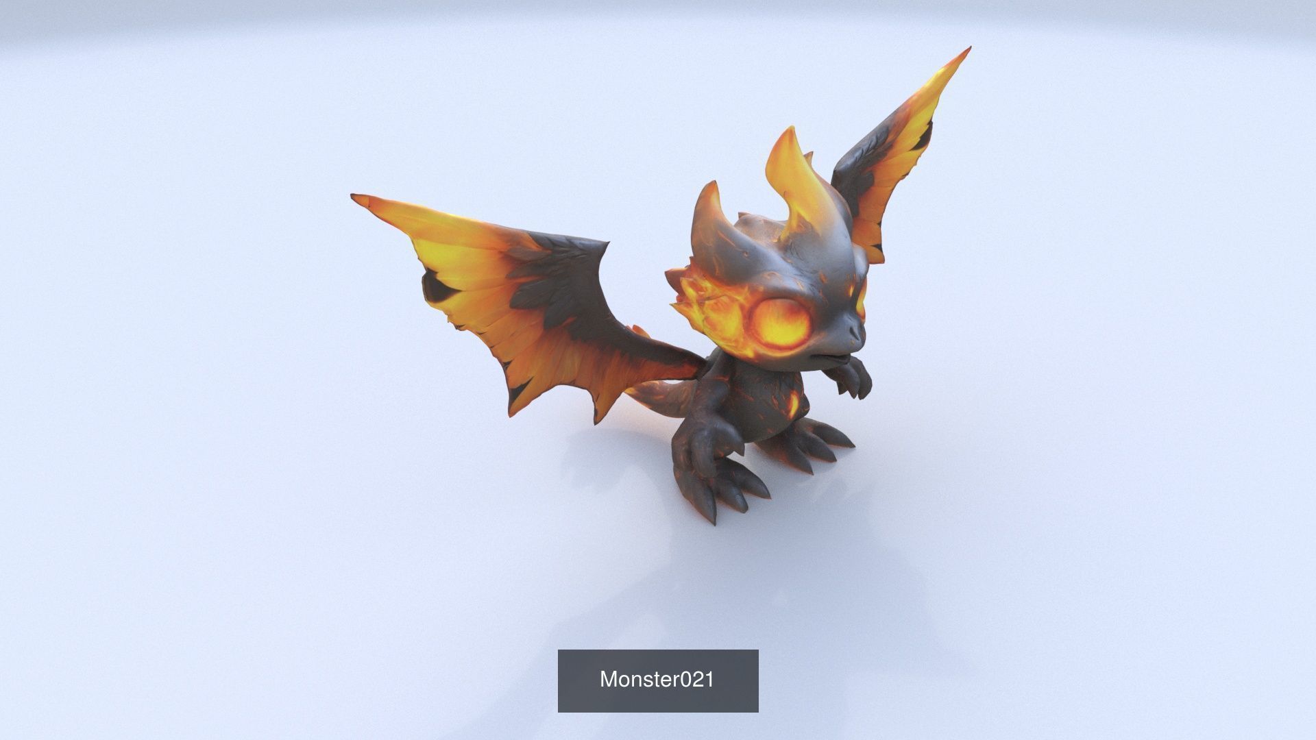 33 3D models of Monsters cartoon in shibi style 3D Model Collection_19