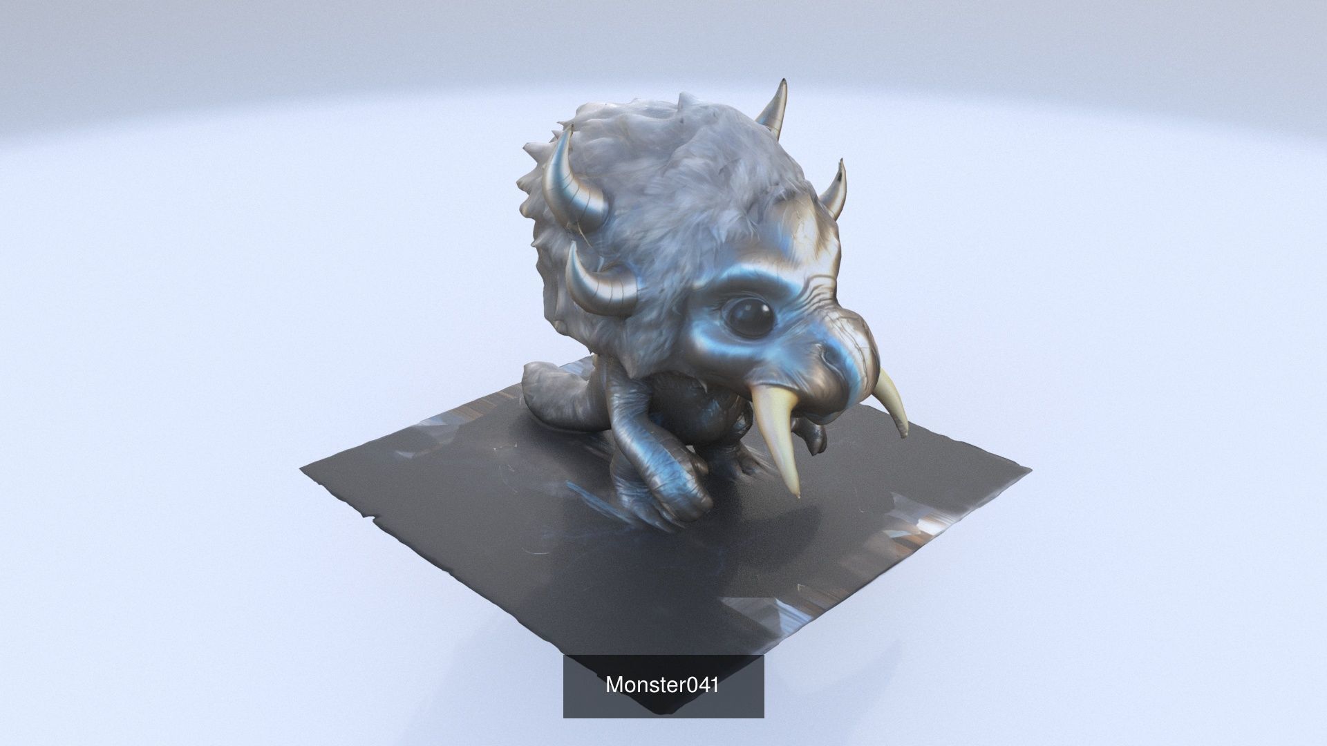 33 3D models of Monsters cartoon in shibi style 3D Model Collection_30