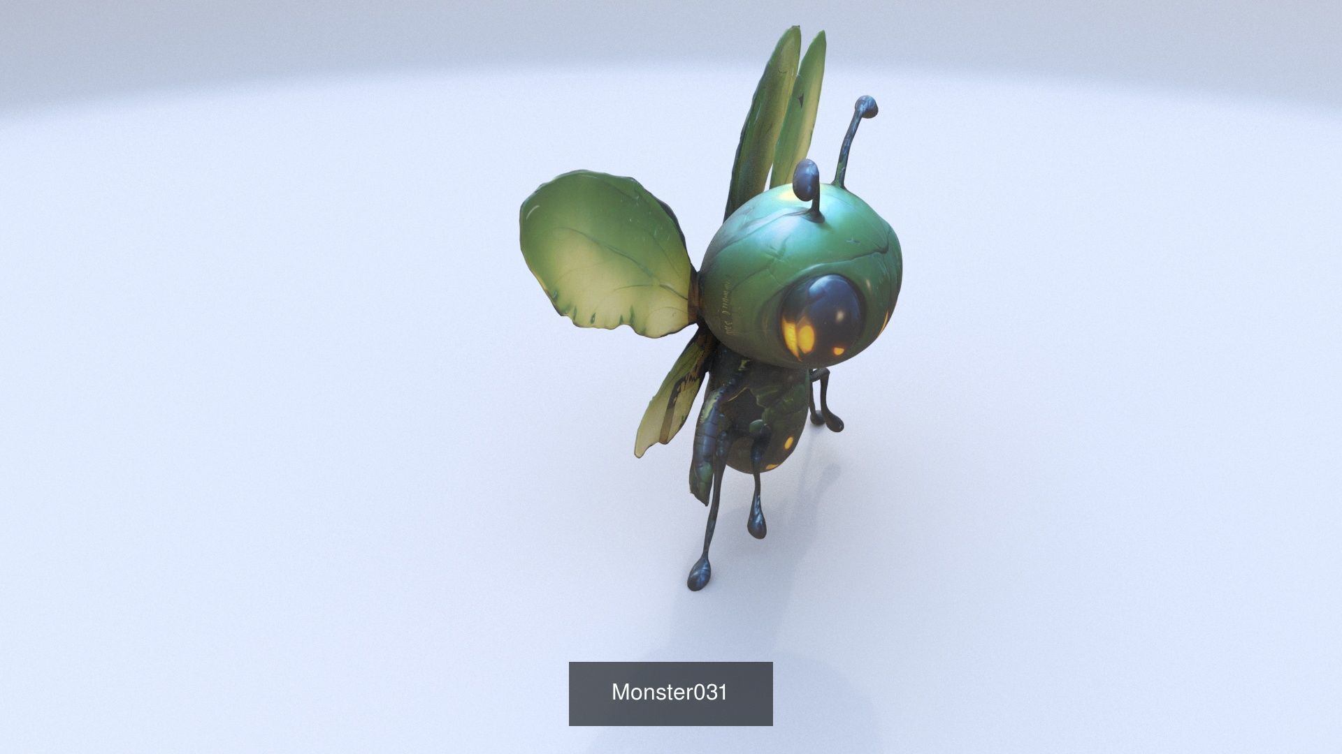 33 3D models of Monsters cartoon in shibi style 3D Model Collection_25