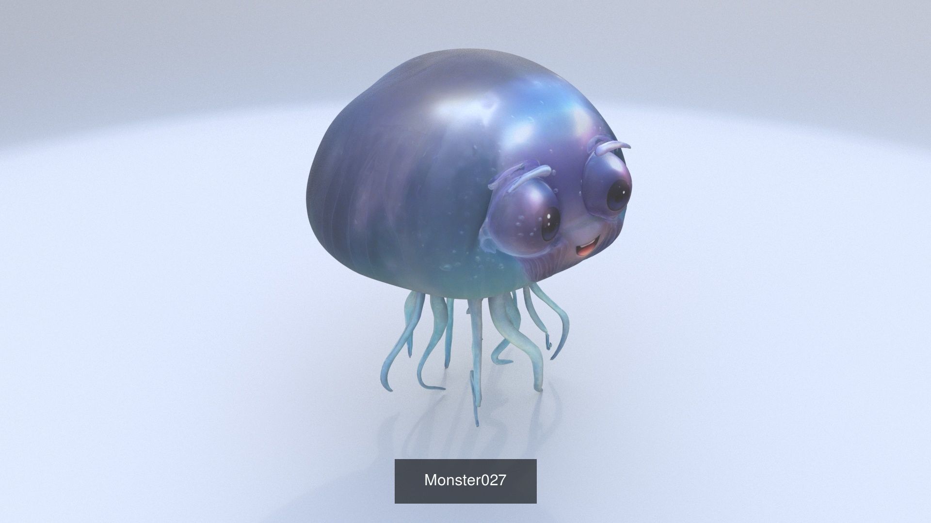 33 3D models of Monsters cartoon in shibi style 3D Model Collection_23