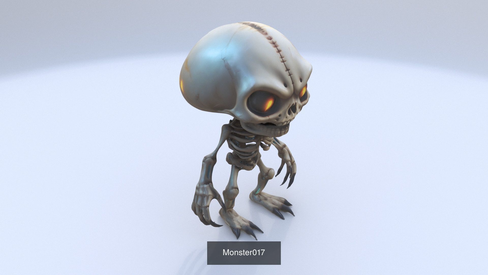 33 3D models of Monsters cartoon in shibi style 3D Model Collection_15