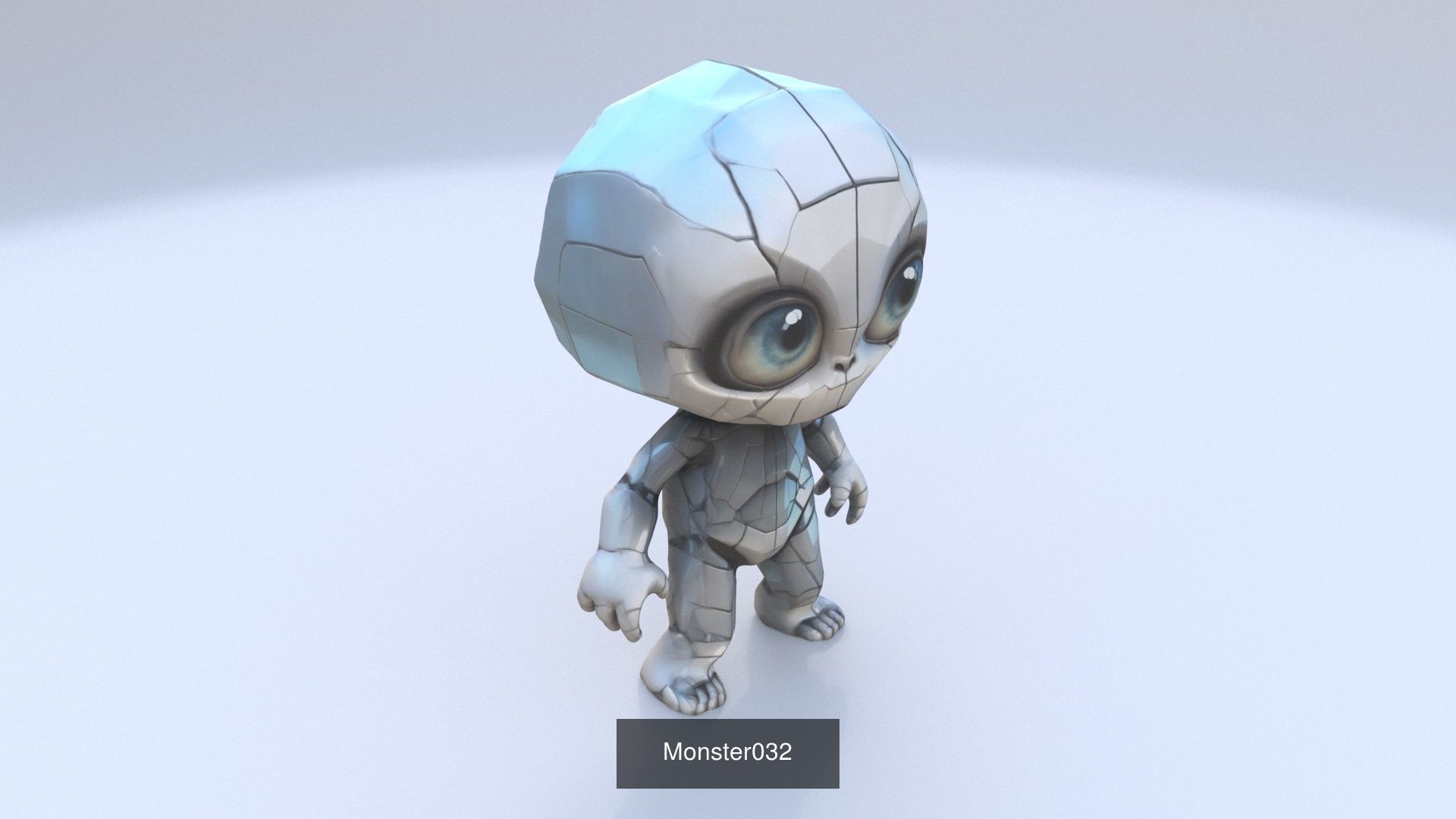 33 3D models of Monsters cartoon in shibi style 3D Model Collection_26