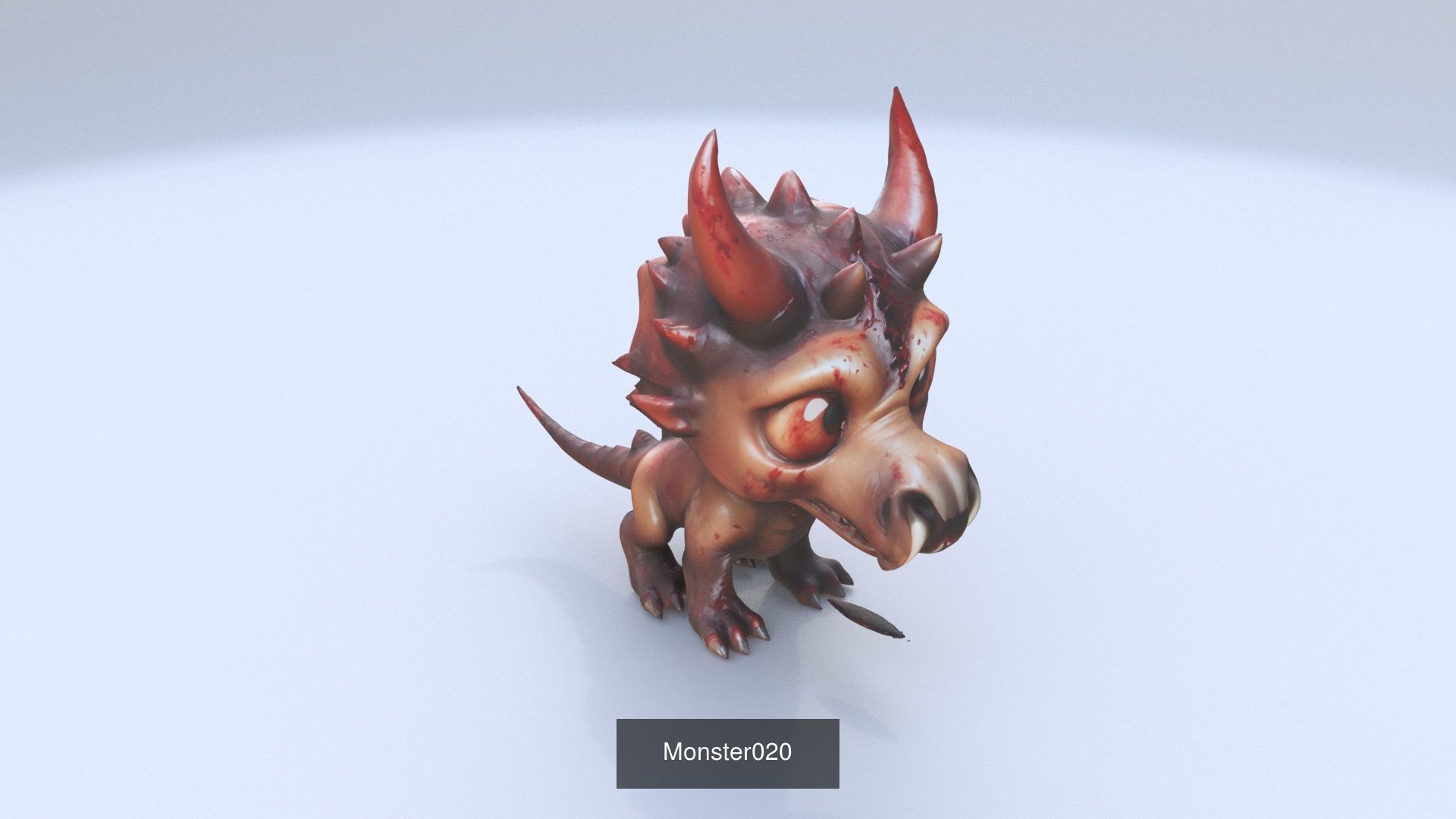 33 3D models of Monsters cartoon in shibi style 3D Model Collection_18