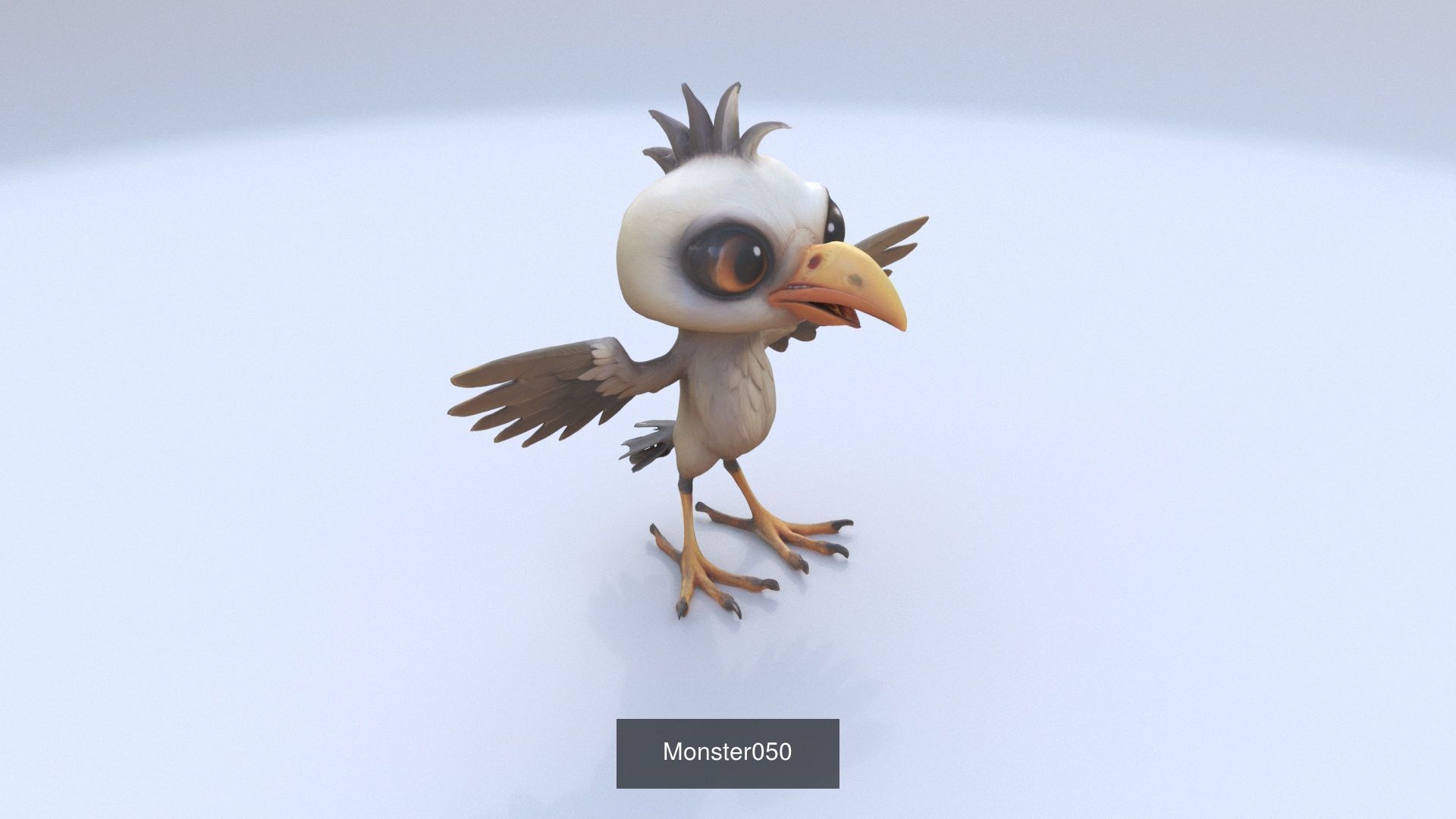 33 3D models of Monsters cartoon in shibi style 3D Model Collection_37