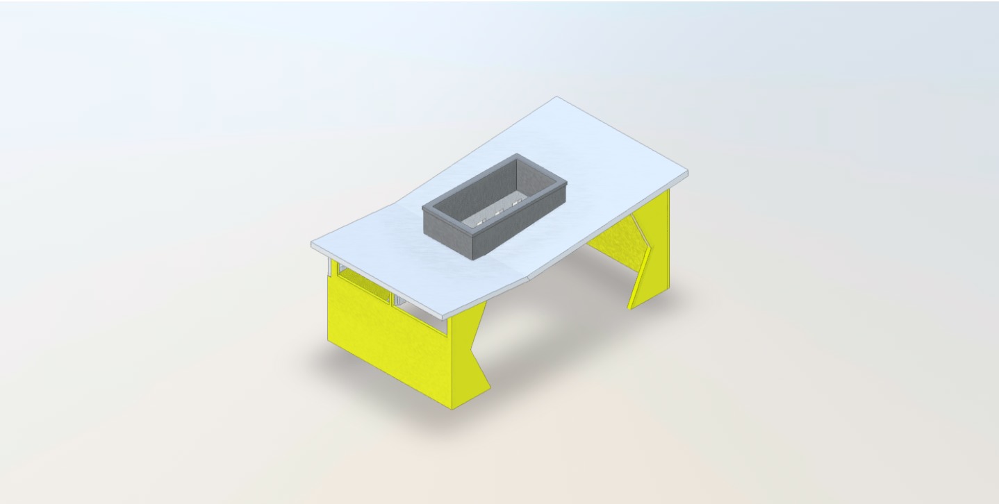 Tissue Box Cover - Mid-century House 3D print model_5