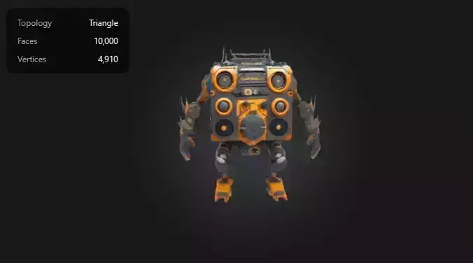 boom box robotics 3D print model