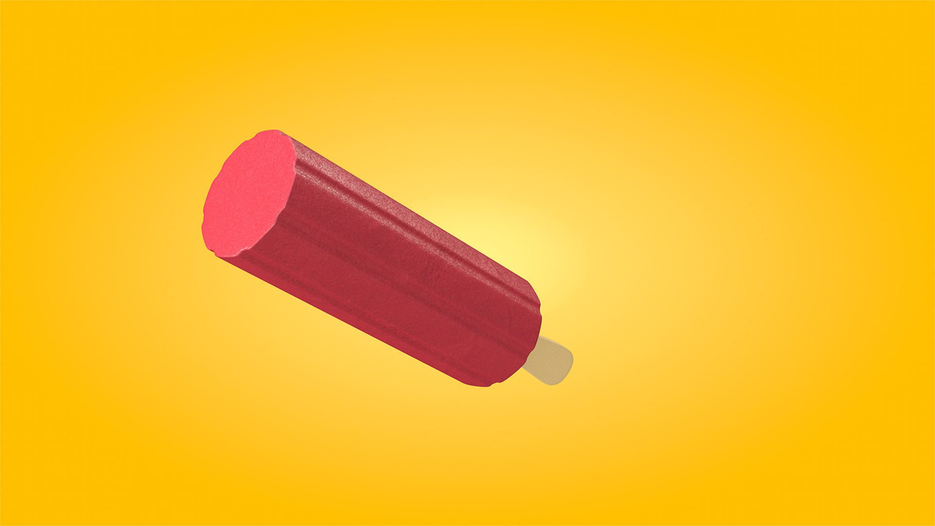 Popsicle Stick Low-poly 3D model_18