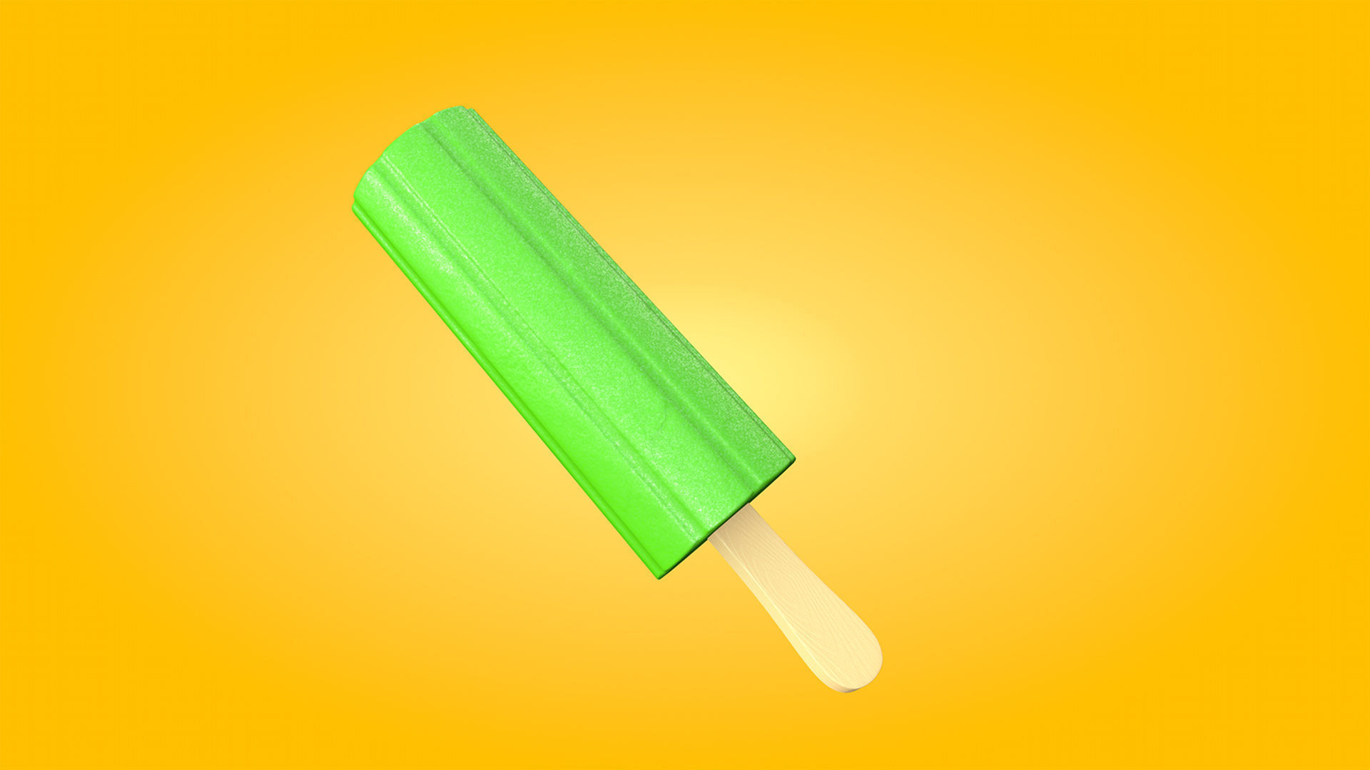 Popsicle Stick Low-poly 3D model_19
