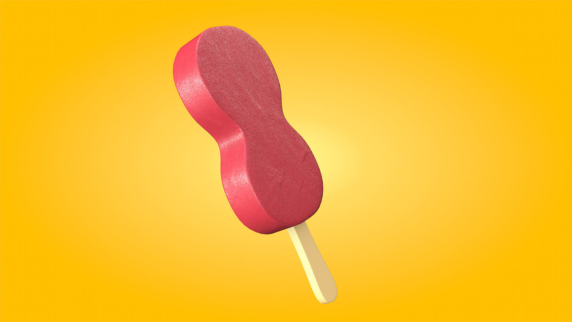 Popsicle Stick Low-poly 3D model_10