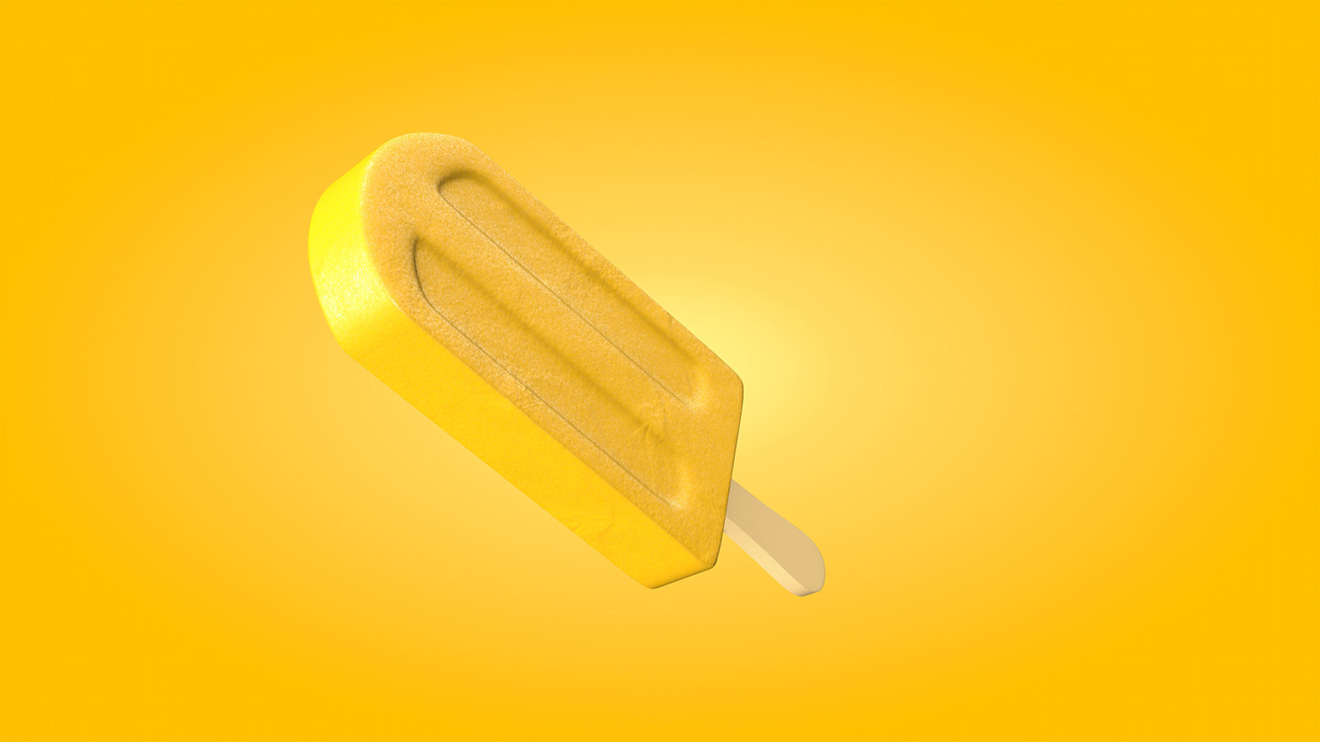 Popsicle Stick Low-poly 3D model_2
