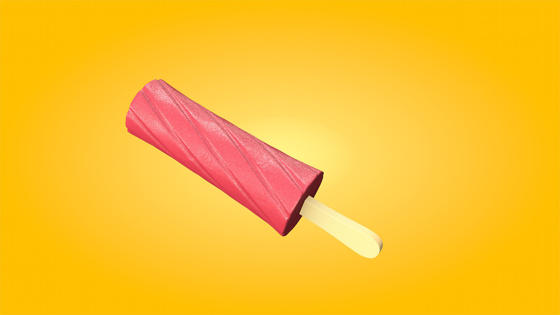 Popsicle Stick Low-poly 3D model_14
