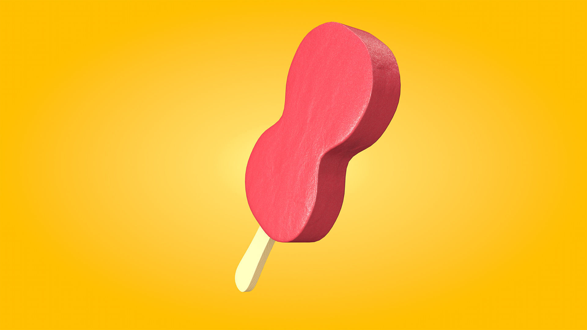 Popsicle Stick Low-poly 3D model_11