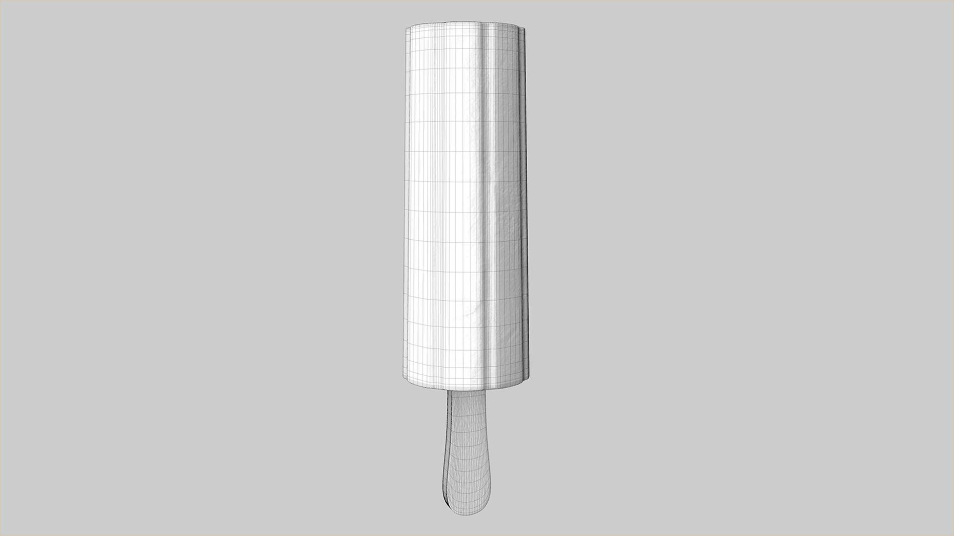 Popsicle Stick Low-poly 3D model_20