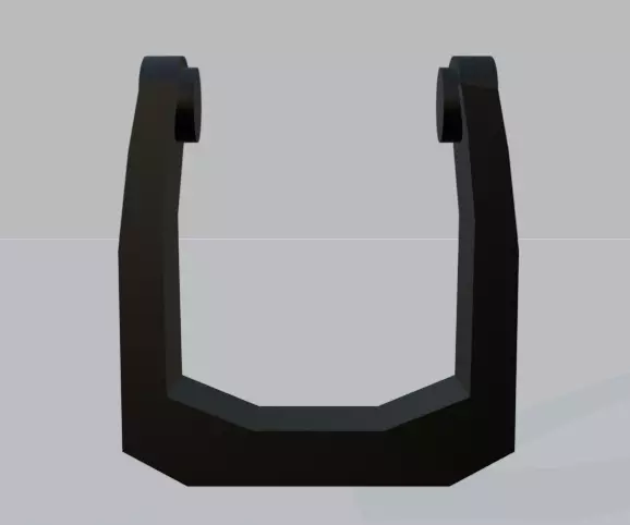 Moving head arm 1 A English Ver Free low-poly 3D model_0