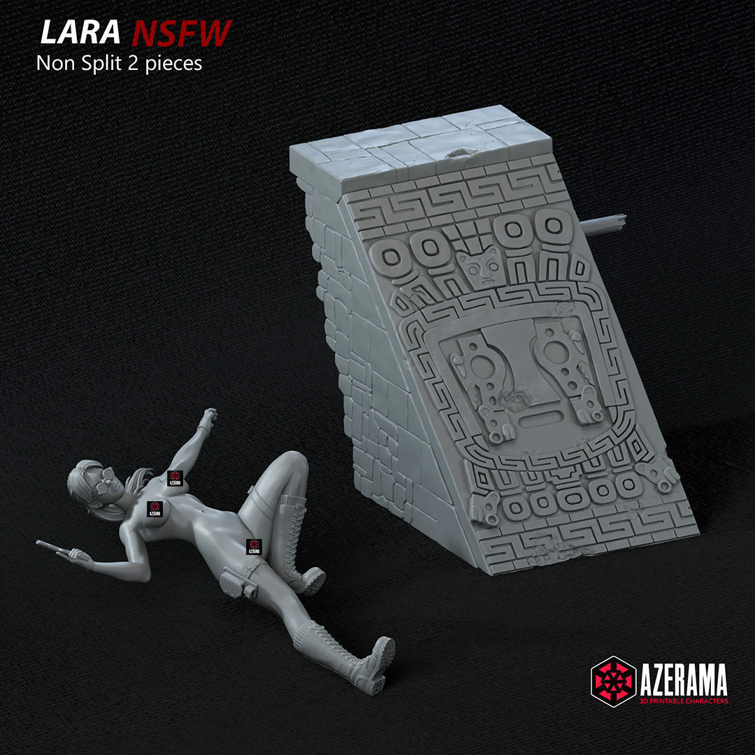 Lara NSFW STL Ready for 3D Printing 3D print model_8