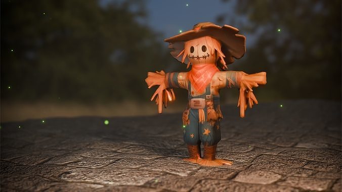 Scarecrow 3D model