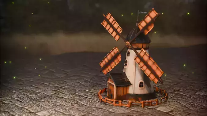 A Medieval Windmill