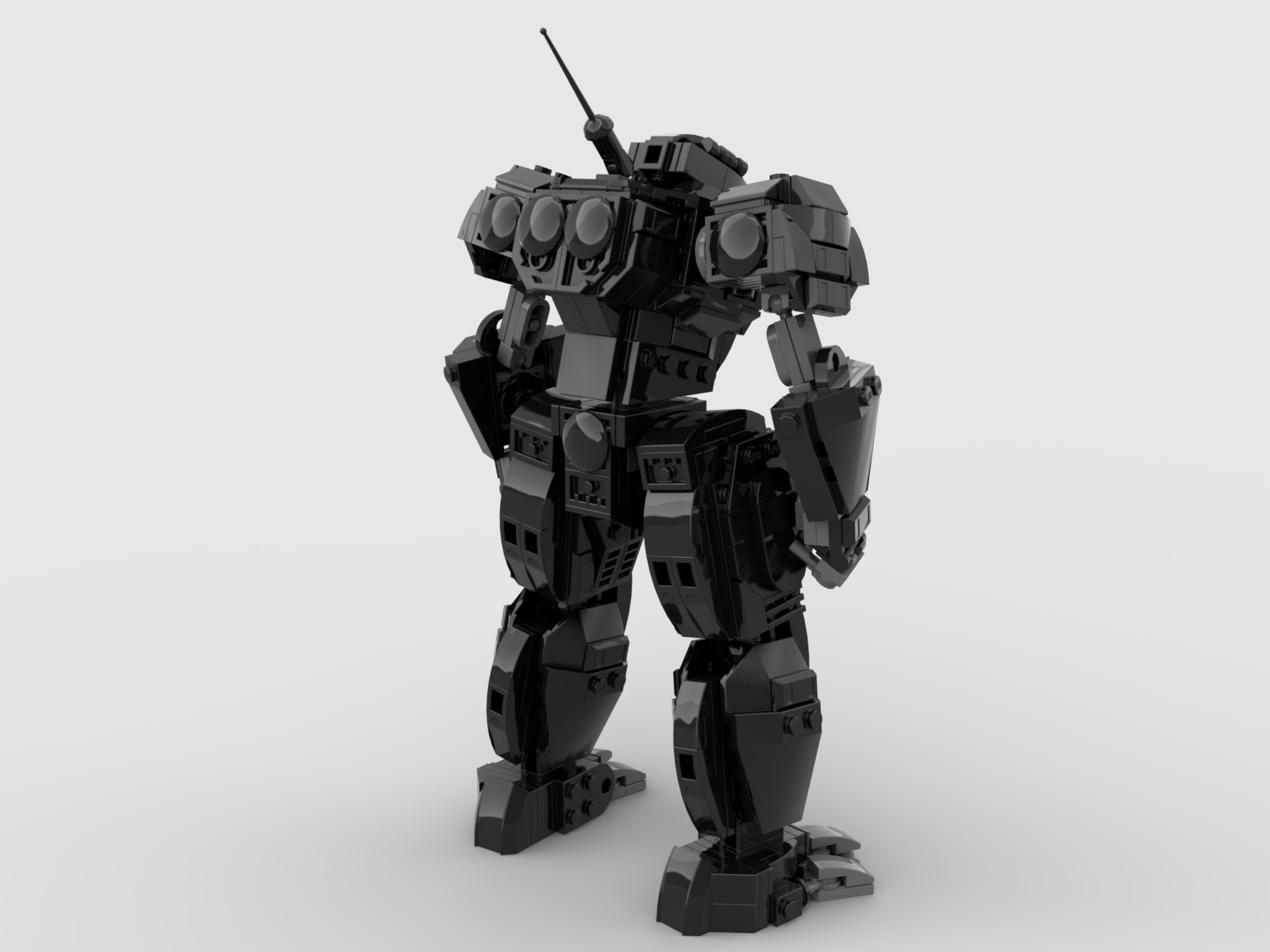 computer 073 mech 3D model_4
