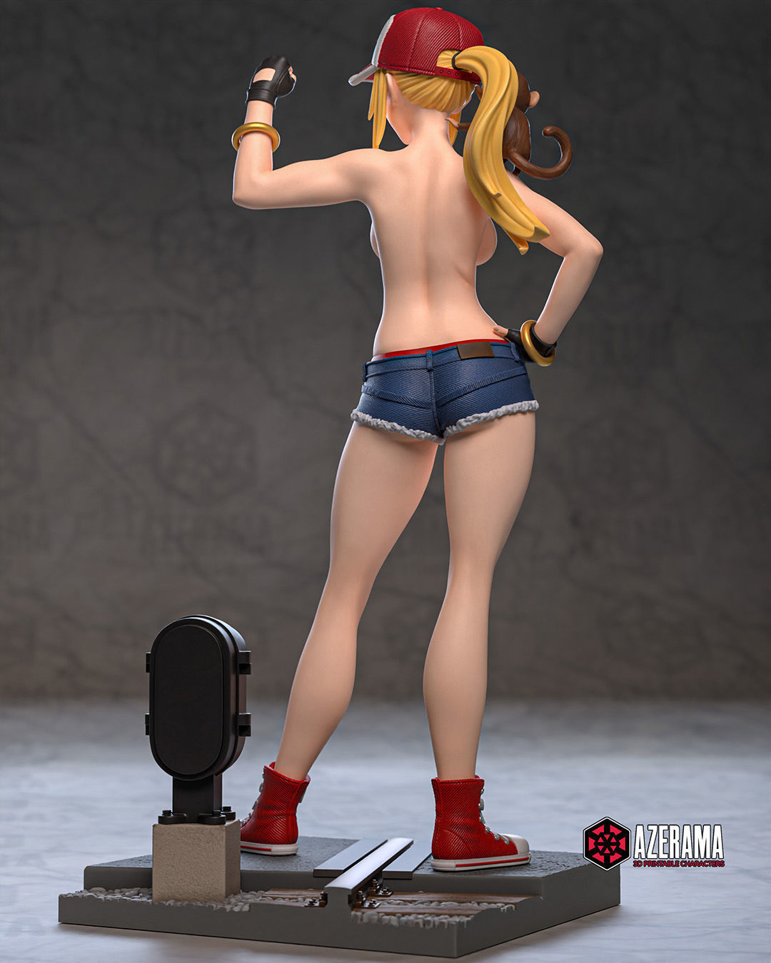 Female Terry NSFW STL Ready for 3D Printing 3D print model_9