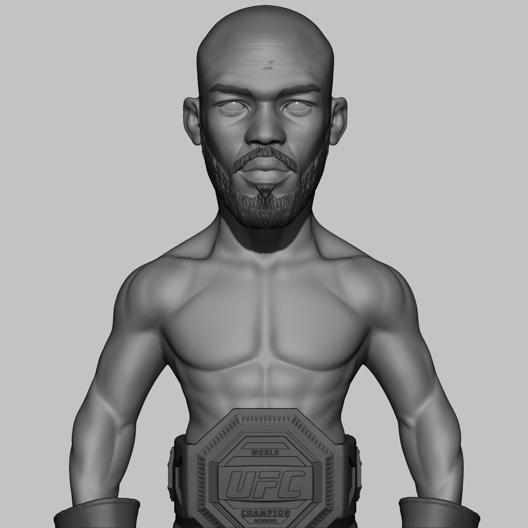 JON BONES JONES 3D print model_3