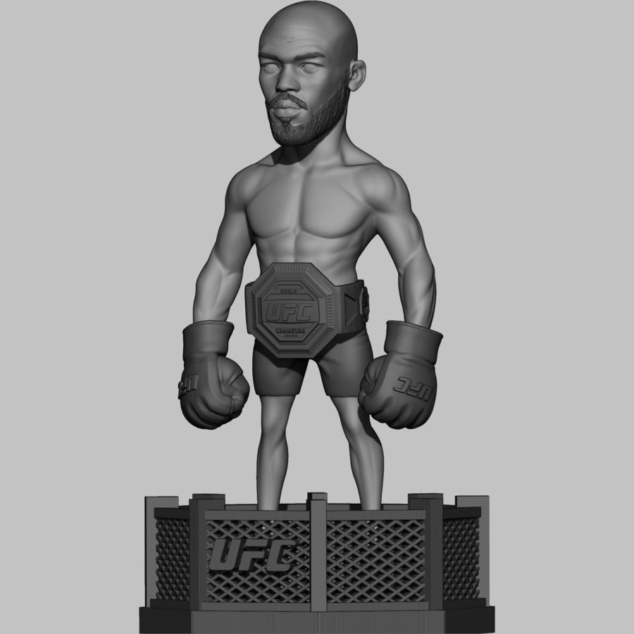 JON BONES JONES 3D print model_2