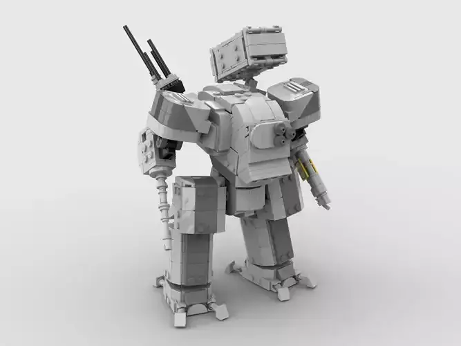 heavy exo fighter   3D model