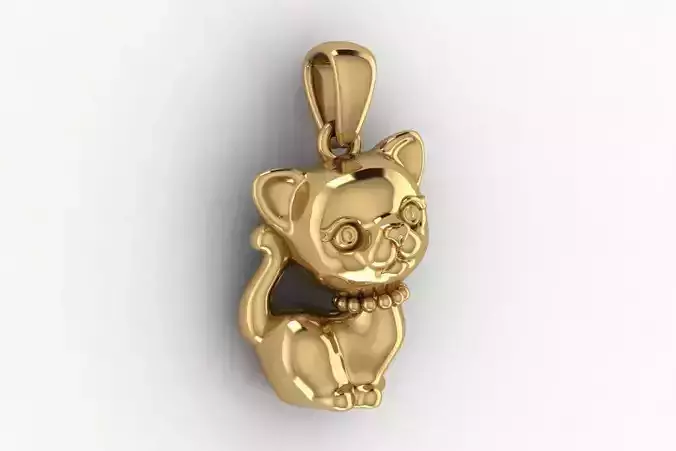 pendant cat kittie cute