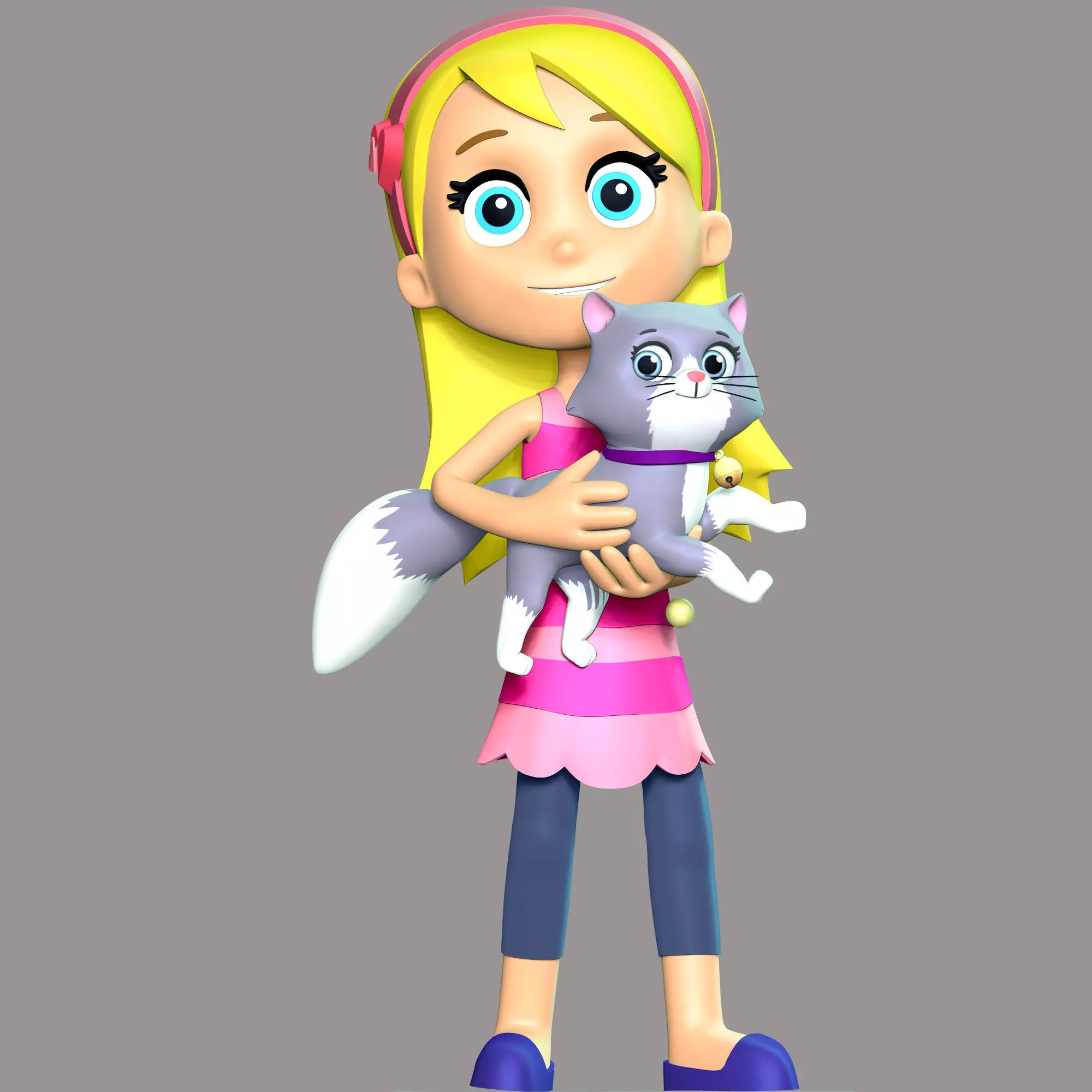 Katie And Cali Cat - PAW Patrol 3D print model_0