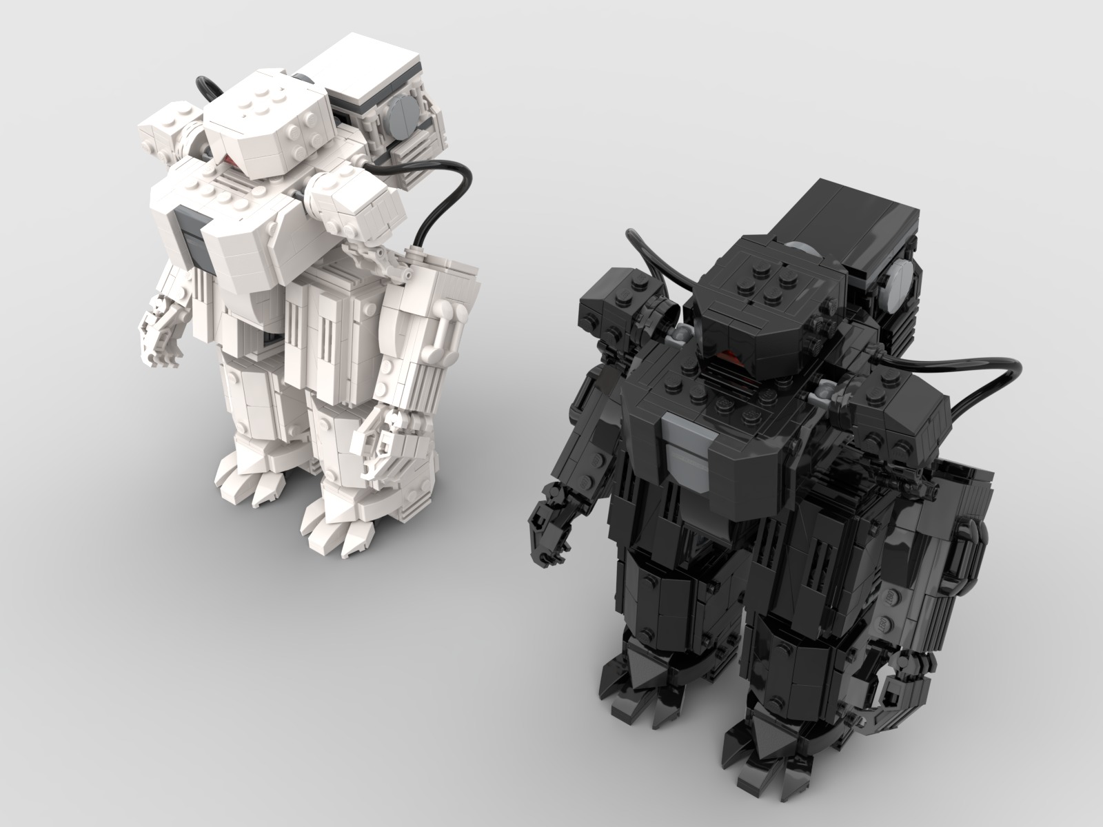 industrial cargo mech  3D model_1