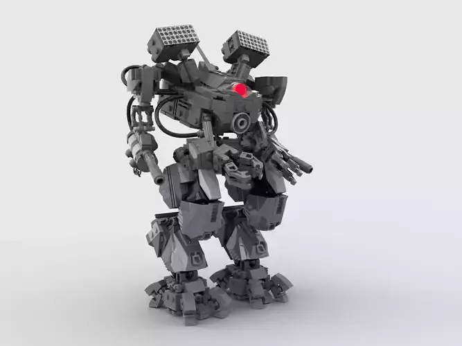 shermantanker mech  3D model