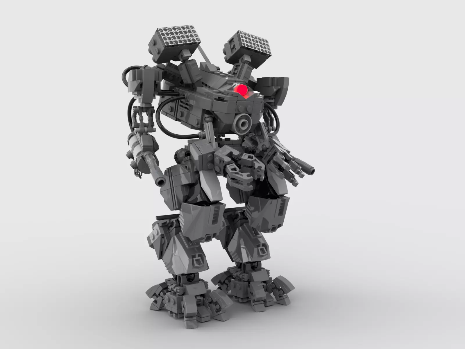 shermantanker mech  3D model_0