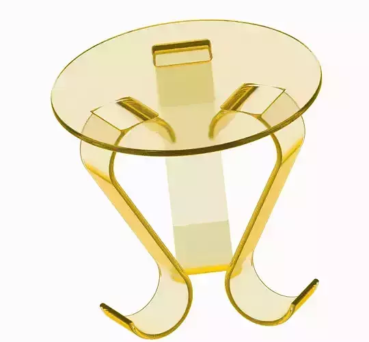 Premium Round Table 3D print model