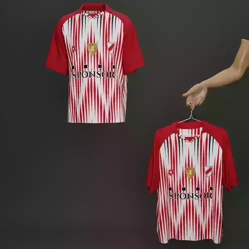 03 Customizable Sports Jersey Mockup with 2 Animated Display