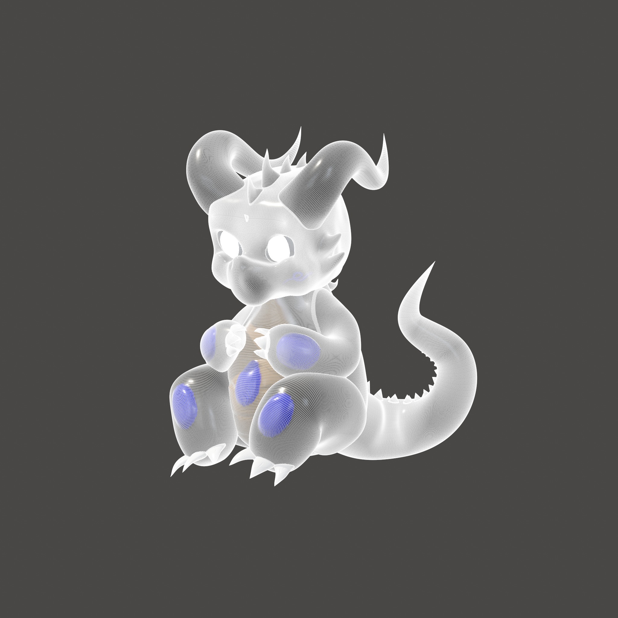 Little Dragon 3D model_1