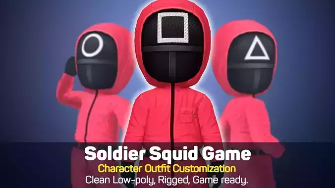 Soldier Squid Game - Outfit Customization