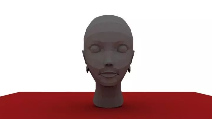 face model 3D model