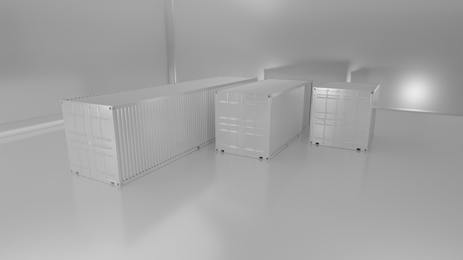 Realistic 3D Container Model for Visual Projects 3D model_1