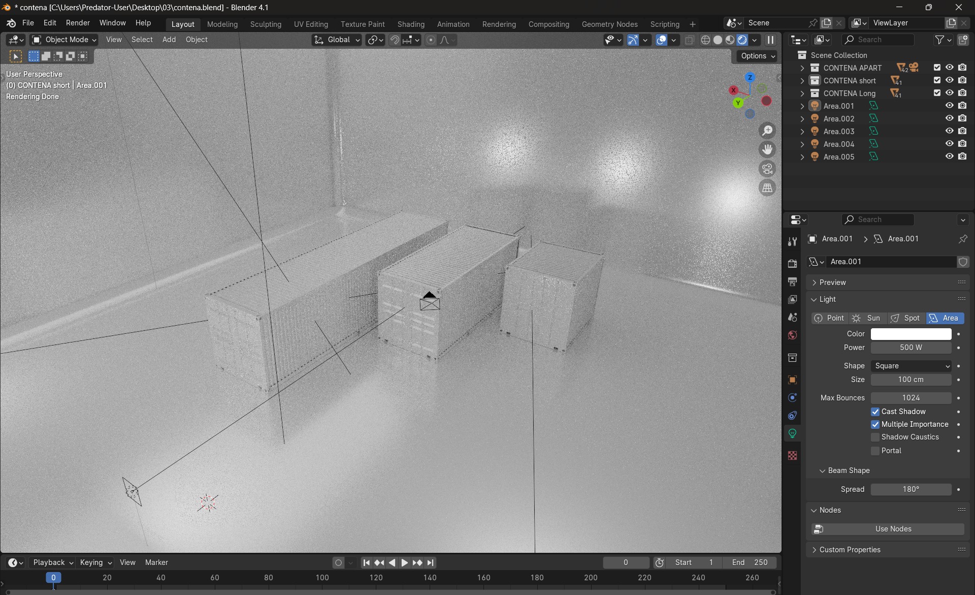 Realistic 3D Container Model for Visual Projects 3D model_4