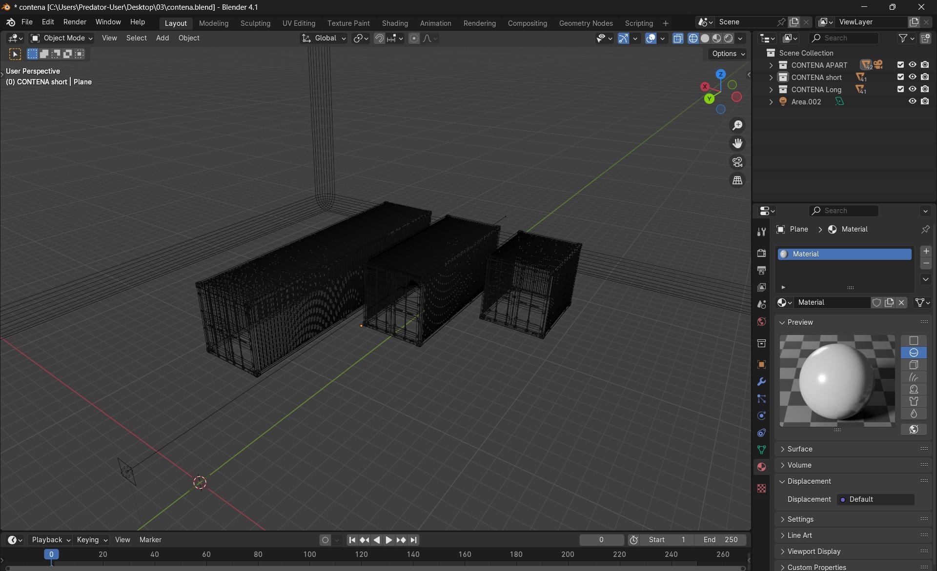 Realistic 3D Container Model for Visual Projects 3D model_6