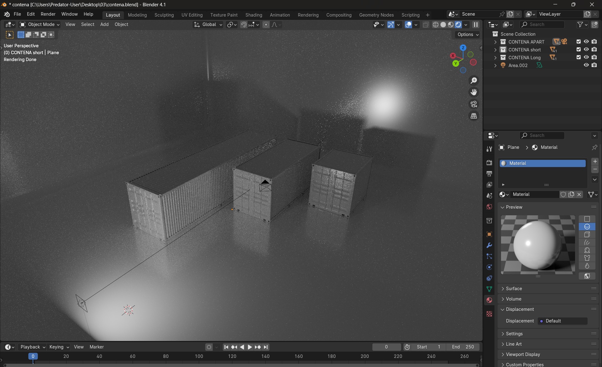 Realistic 3D Container Model for Visual Projects 3D model_8