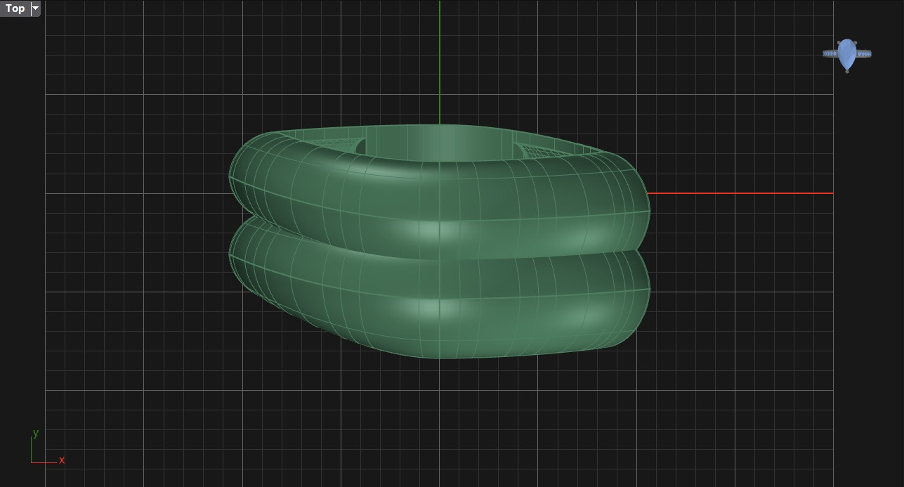 free form ring N17 3D print model_6