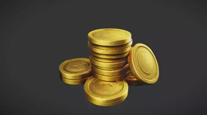 Golden Coins Stack