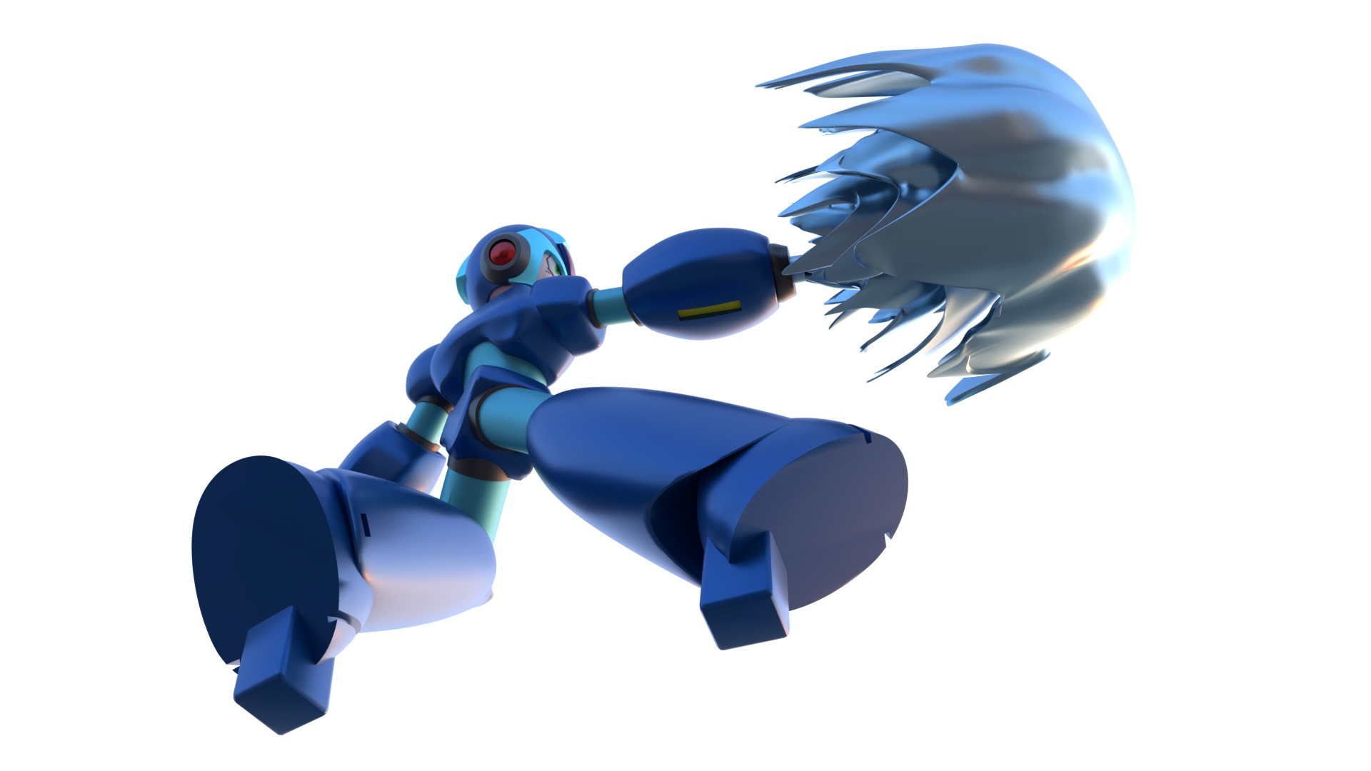 Mega Man 3D Printable Model 3D print model_9