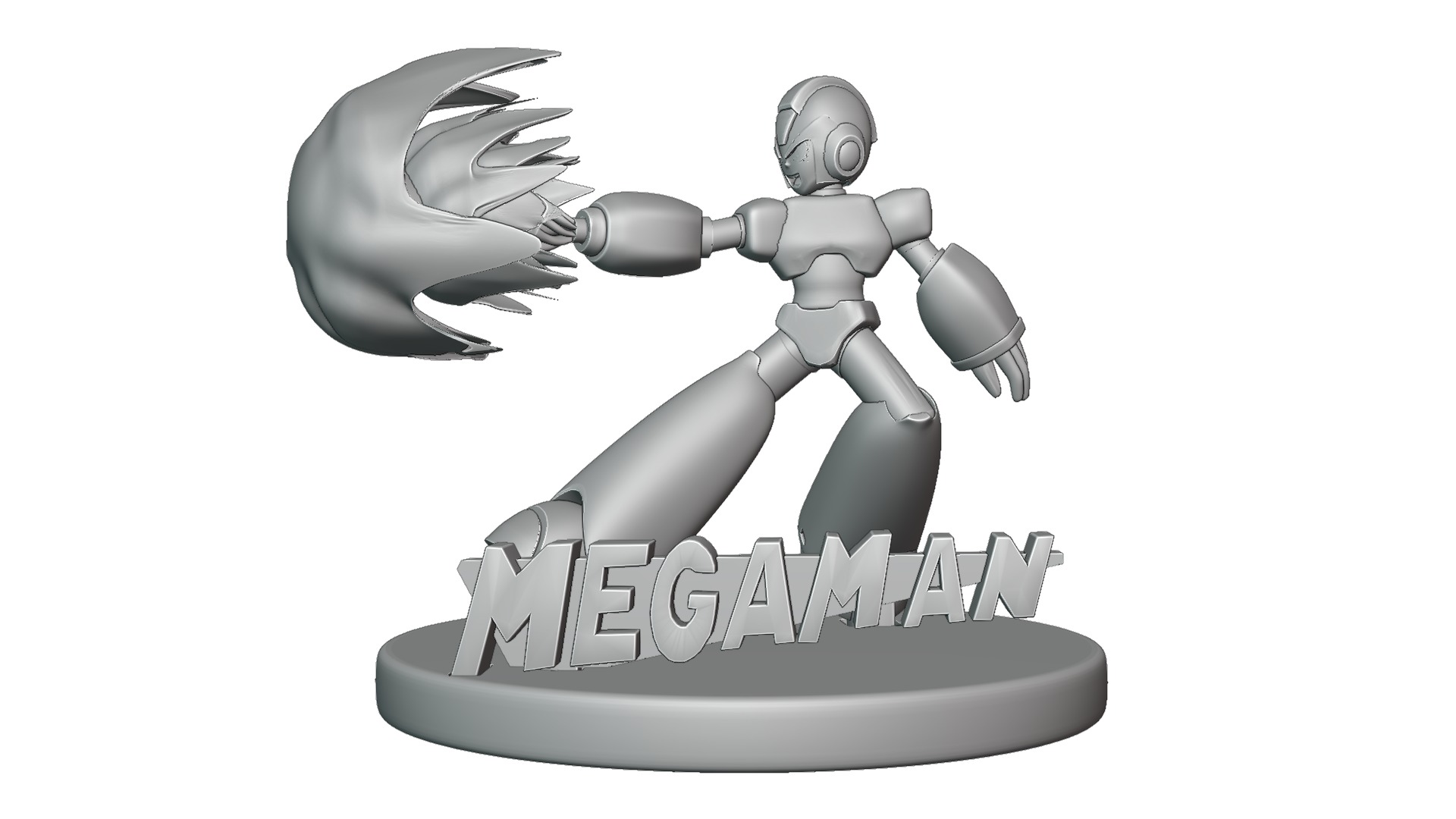 Mega Man 3D Printable Model 3D print model_26