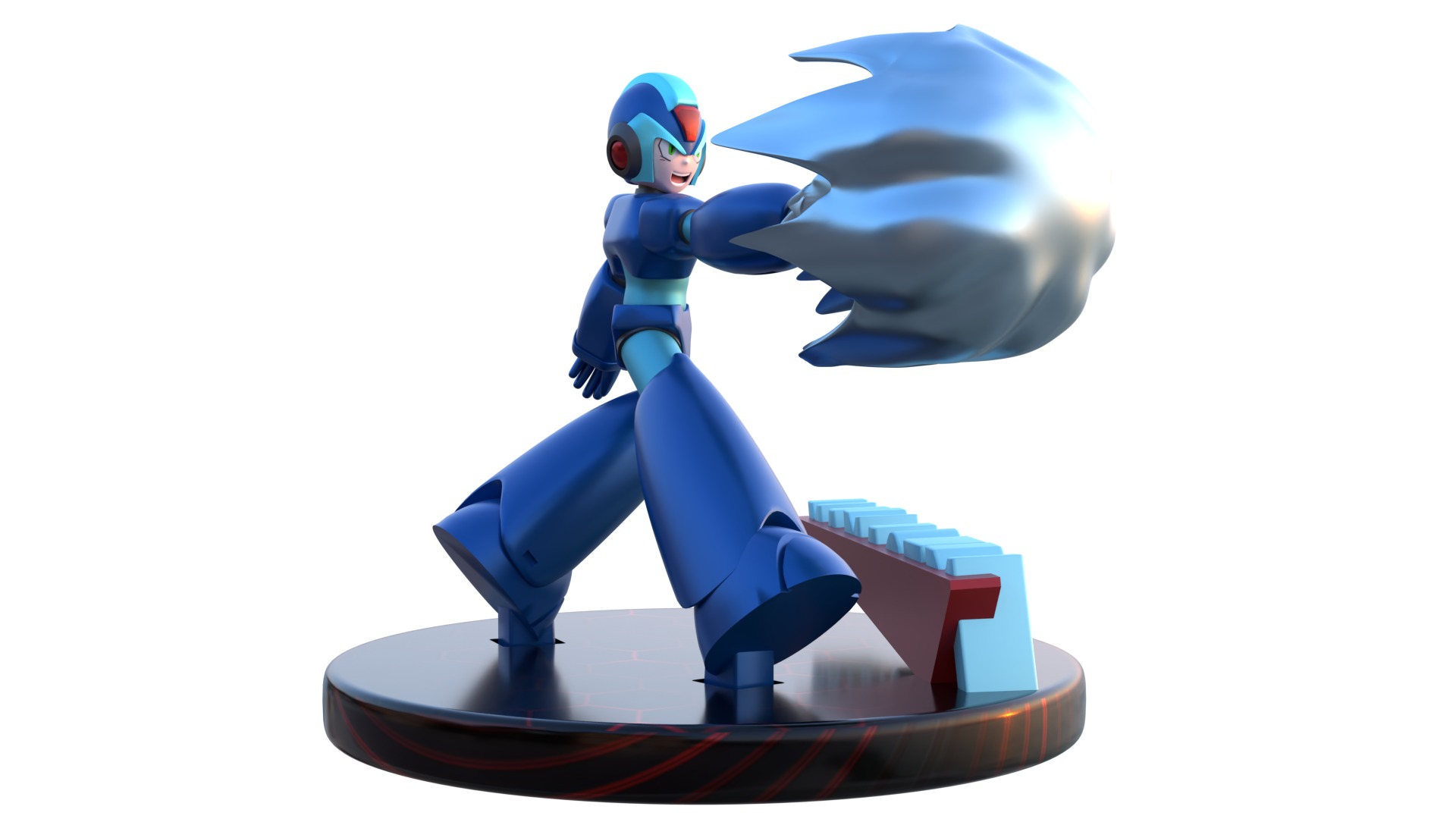 Mega Man 3D Printable Model 3D print model_12