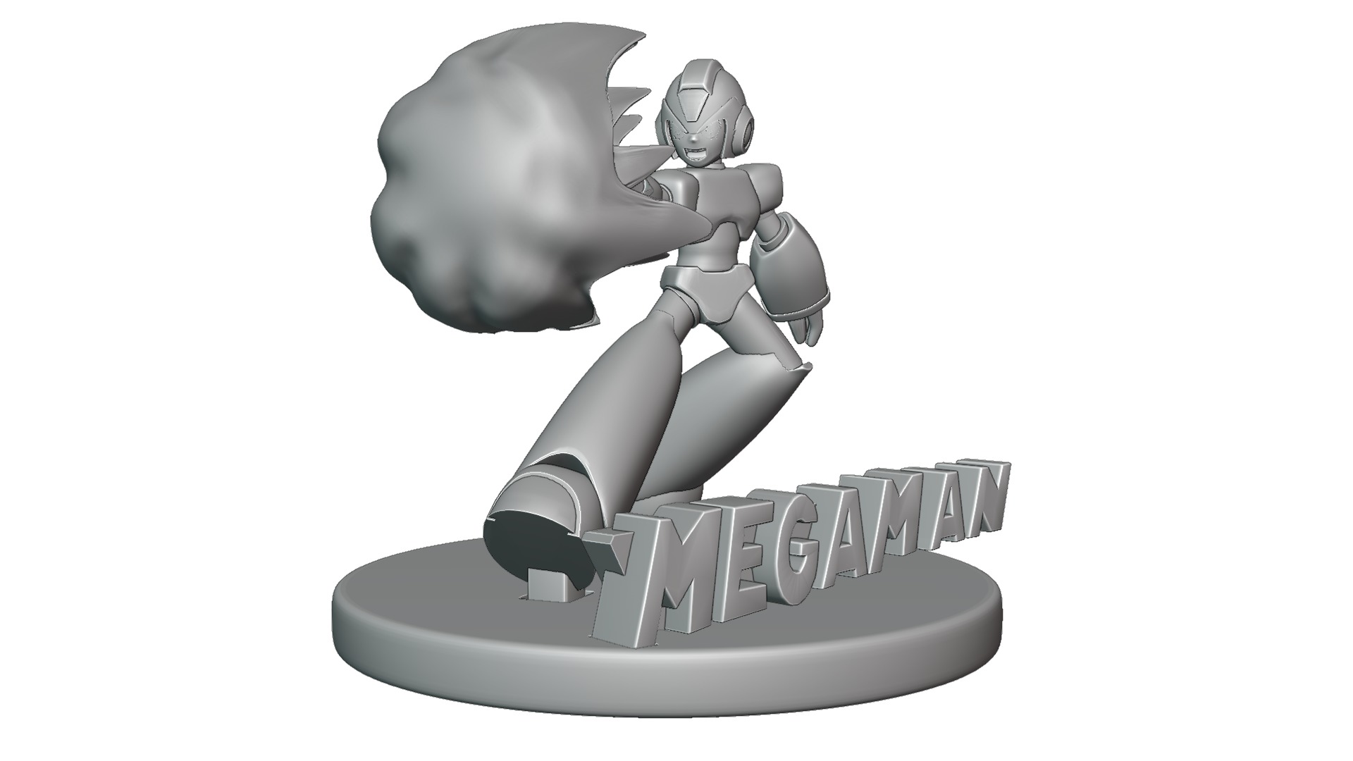 Mega Man 3D Printable Model 3D print model_30