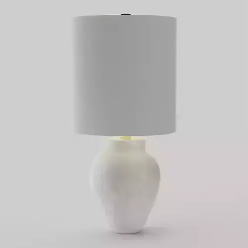 Salas Table Lamp White