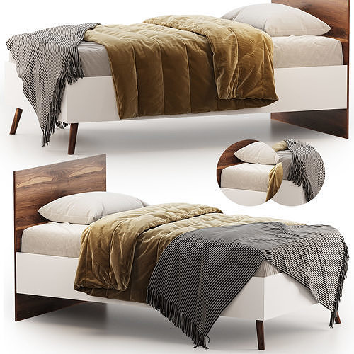 Bed Xaga 90 3D model